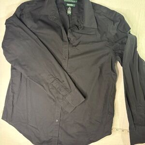Ralph Lauren Women Black Shirt Size Medium